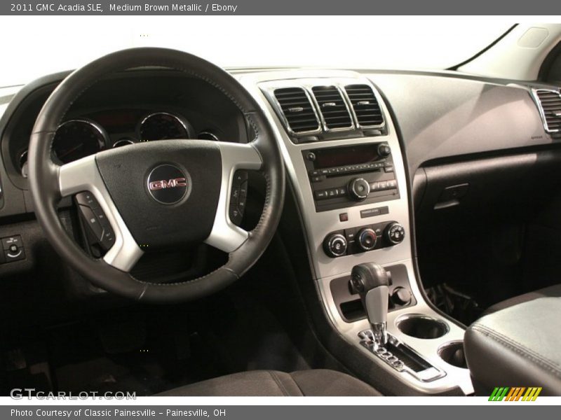 Medium Brown Metallic / Ebony 2011 GMC Acadia SLE