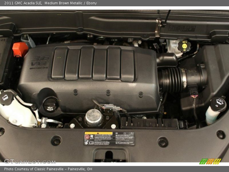 Medium Brown Metallic / Ebony 2011 GMC Acadia SLE