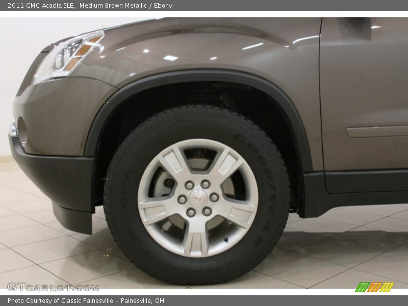 Medium Brown Metallic / Ebony 2011 GMC Acadia SLE