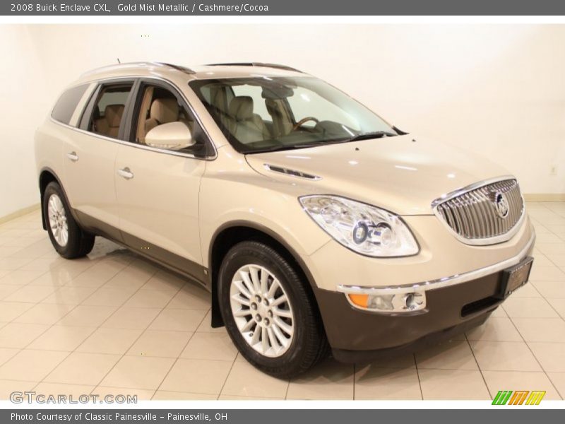 Gold Mist Metallic / Cashmere/Cocoa 2008 Buick Enclave CXL