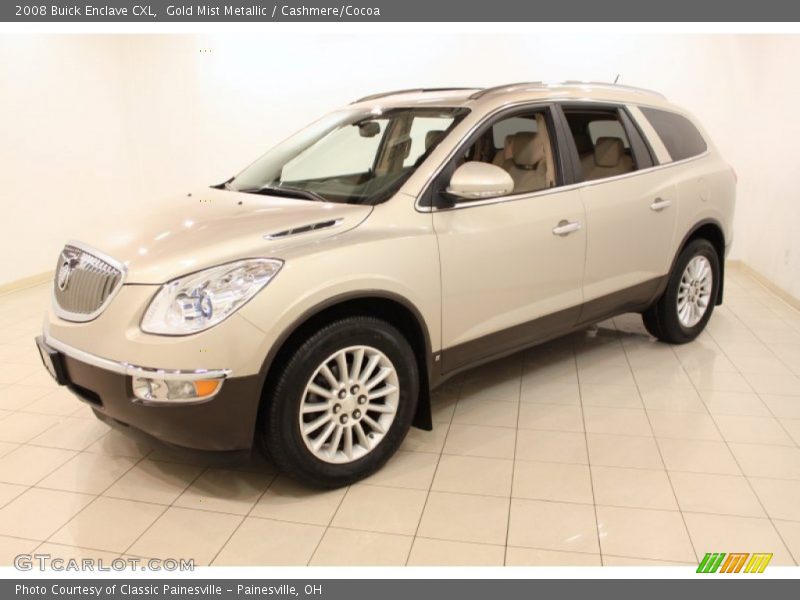 Gold Mist Metallic / Cashmere/Cocoa 2008 Buick Enclave CXL