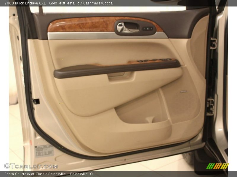 Gold Mist Metallic / Cashmere/Cocoa 2008 Buick Enclave CXL
