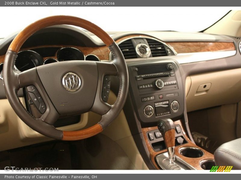 Gold Mist Metallic / Cashmere/Cocoa 2008 Buick Enclave CXL