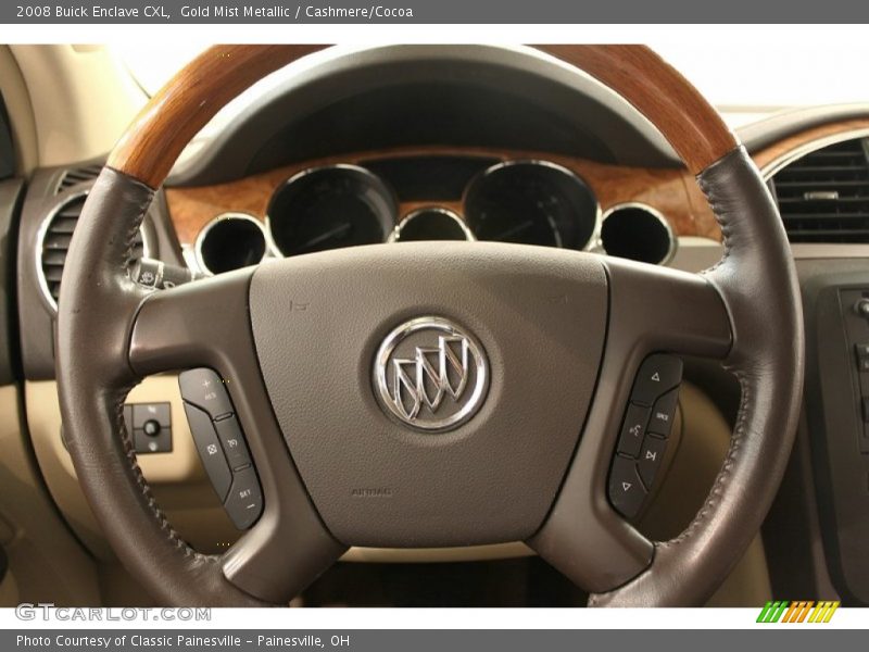 Gold Mist Metallic / Cashmere/Cocoa 2008 Buick Enclave CXL