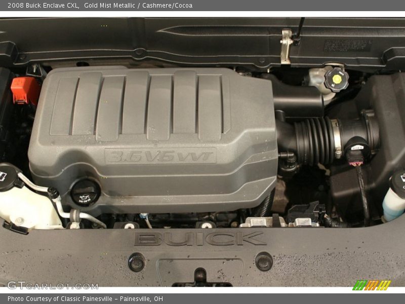 Gold Mist Metallic / Cashmere/Cocoa 2008 Buick Enclave CXL