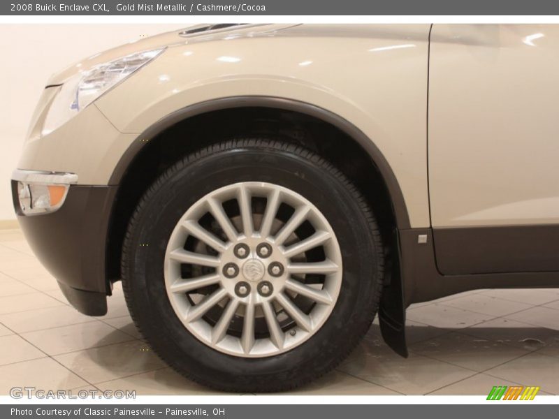 Gold Mist Metallic / Cashmere/Cocoa 2008 Buick Enclave CXL