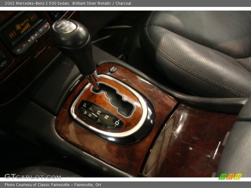 Brilliant Silver Metallic / Charcoal 2002 Mercedes-Benz S 500 Sedan
