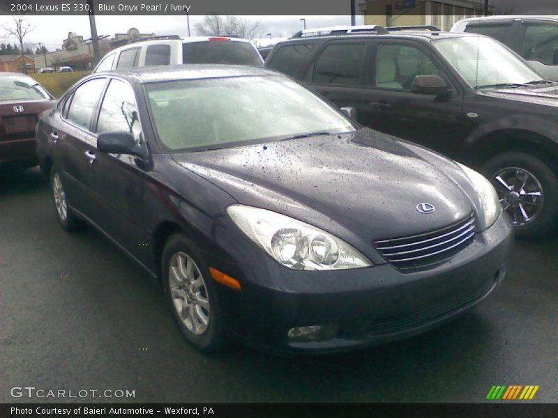 Blue Onyx Pearl / Ivory 2004 Lexus ES 330