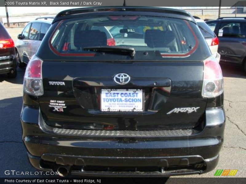 Black Sand Pearl / Dark Gray 2006 Toyota Matrix XR