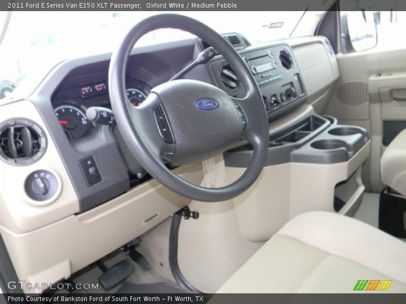 Dashboard of 2011 E Series Van E350 XLT Passenger