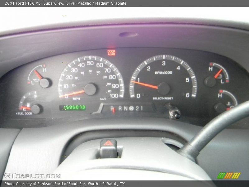 Silver Metallic / Medium Graphite 2001 Ford F150 XLT SuperCrew