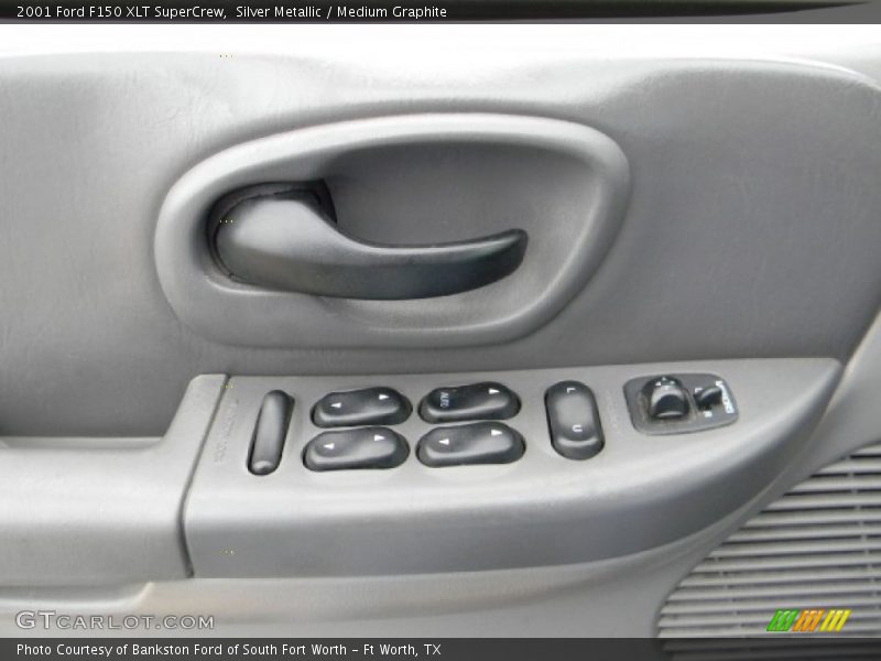 Silver Metallic / Medium Graphite 2001 Ford F150 XLT SuperCrew