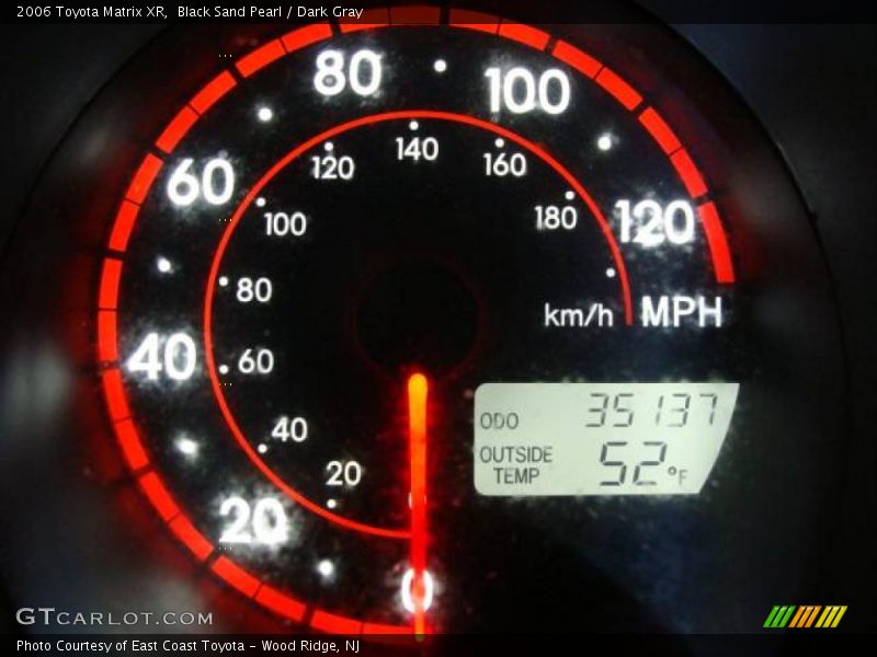 Black Sand Pearl / Dark Gray 2006 Toyota Matrix XR