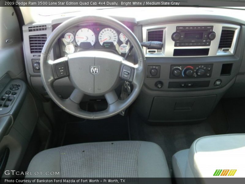 Dashboard of 2009 Ram 3500 Lone Star Edition Quad Cab 4x4 Dually
