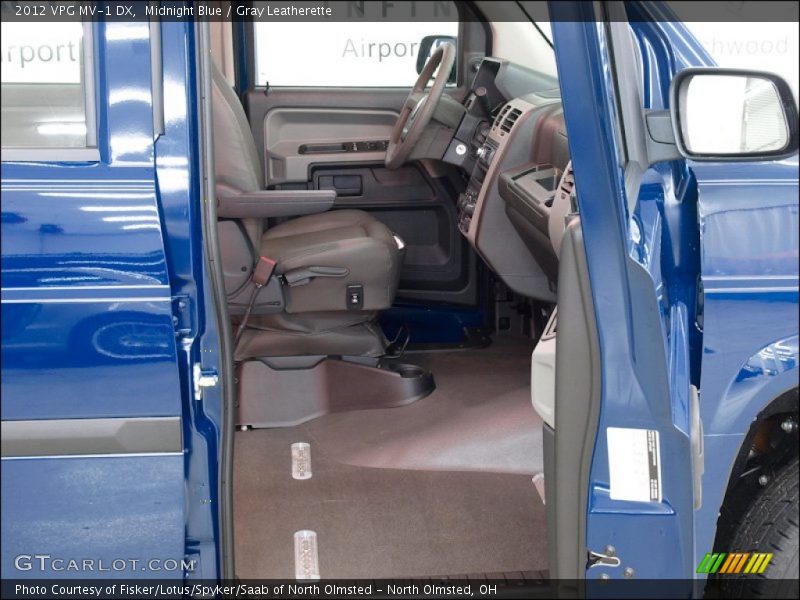  2012 MV-1 DX Gray Leatherette Interior