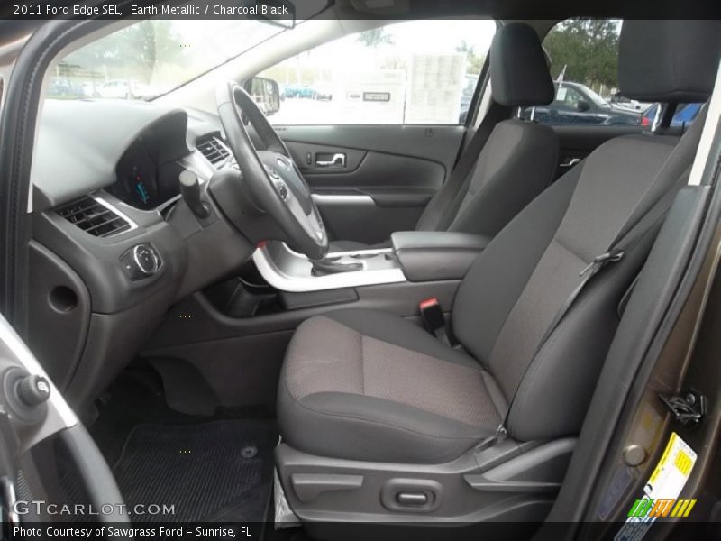 Earth Metallic / Charcoal Black 2011 Ford Edge SEL