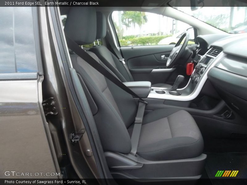 Earth Metallic / Charcoal Black 2011 Ford Edge SEL