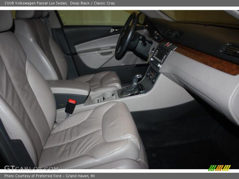 Deep Black / Classic Gray 2008 Volkswagen Passat Lux Sedan