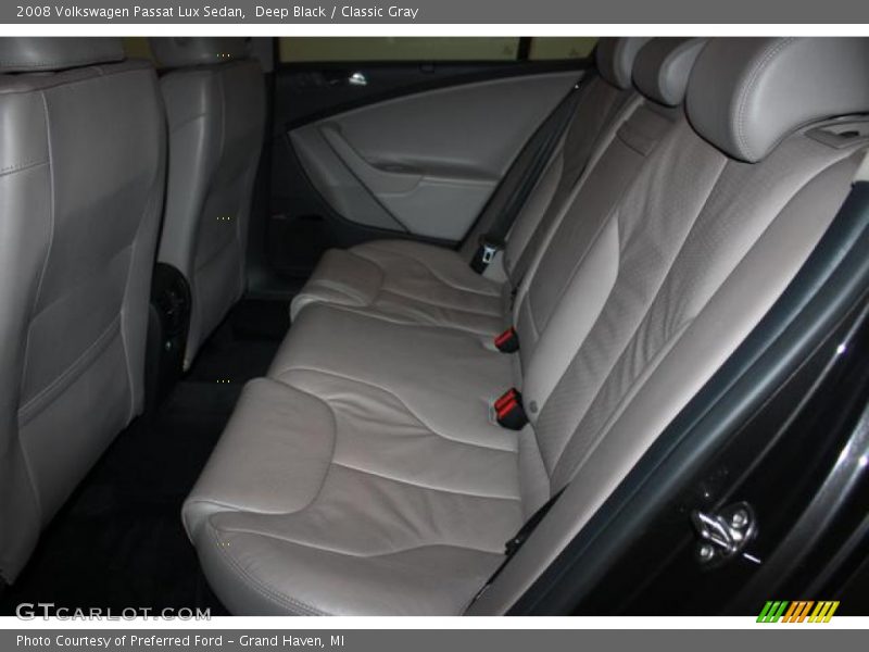 Deep Black / Classic Gray 2008 Volkswagen Passat Lux Sedan