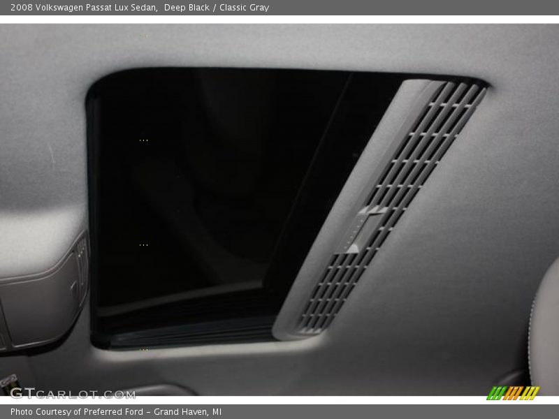Deep Black / Classic Gray 2008 Volkswagen Passat Lux Sedan
