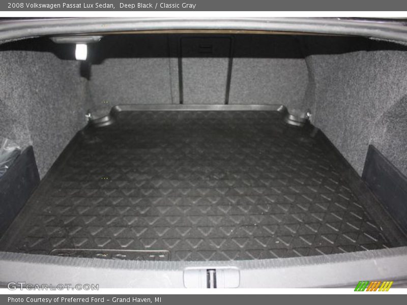 Deep Black / Classic Gray 2008 Volkswagen Passat Lux Sedan