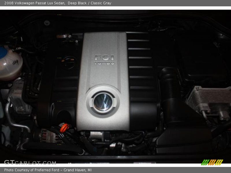 Deep Black / Classic Gray 2008 Volkswagen Passat Lux Sedan