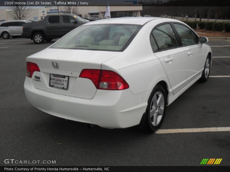 Taffeta White / Ivory 2006 Honda Civic EX Sedan