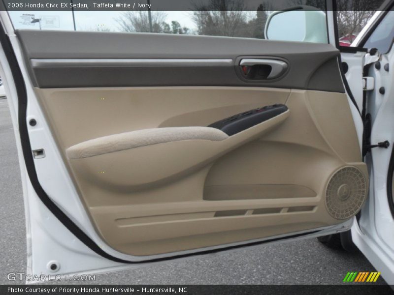 Taffeta White / Ivory 2006 Honda Civic EX Sedan