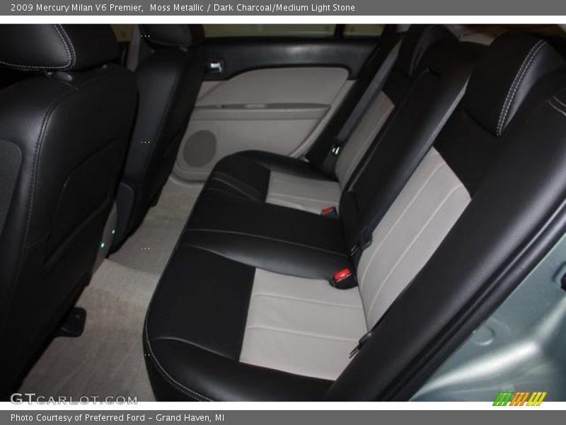 Moss Metallic / Dark Charcoal/Medium Light Stone 2009 Mercury Milan V6 Premier