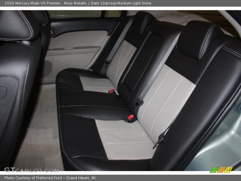 Moss Metallic / Dark Charcoal/Medium Light Stone 2009 Mercury Milan V6 Premier