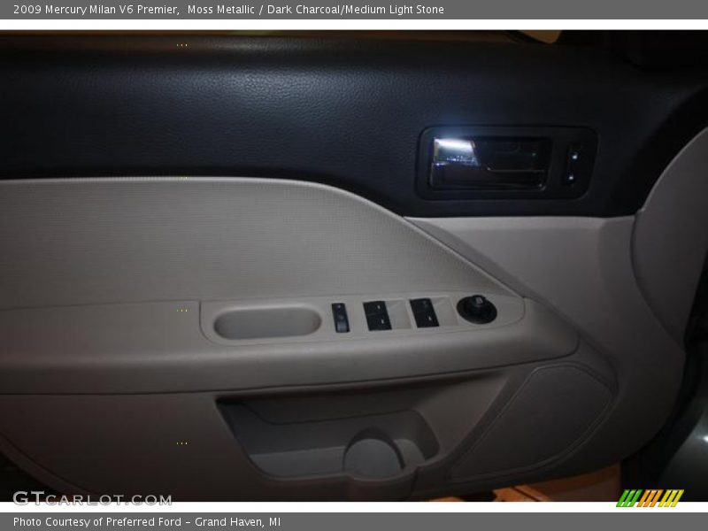 Moss Metallic / Dark Charcoal/Medium Light Stone 2009 Mercury Milan V6 Premier