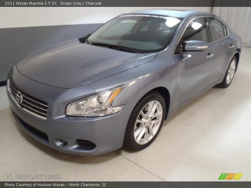 Ocean Gray / Charcoal 2011 Nissan Maxima 3.5 SV
