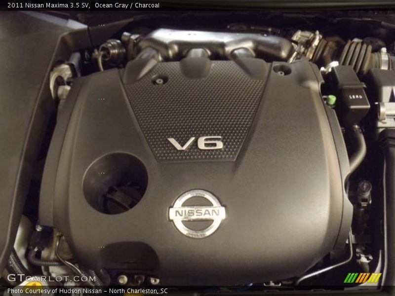 Ocean Gray / Charcoal 2011 Nissan Maxima 3.5 SV