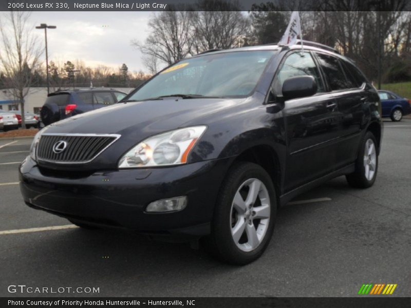 Neptune Blue Mica / Light Gray 2006 Lexus RX 330