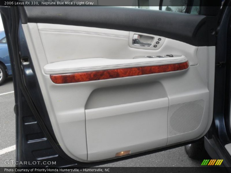 Neptune Blue Mica / Light Gray 2006 Lexus RX 330