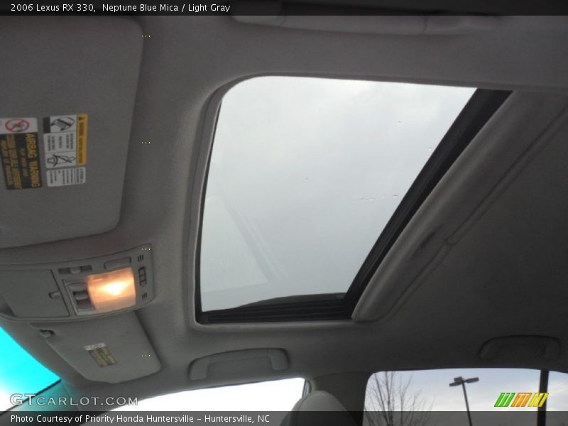 Neptune Blue Mica / Light Gray 2006 Lexus RX 330