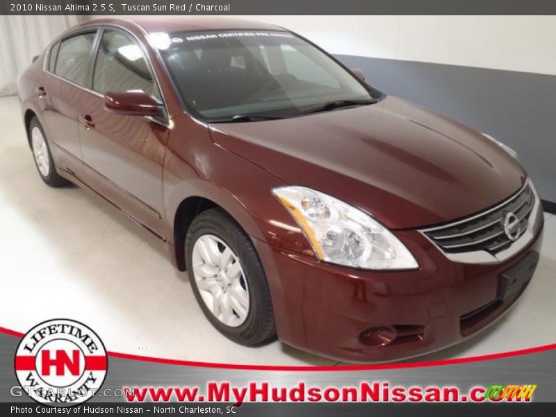 Tuscan Sun Red / Charcoal 2010 Nissan Altima 2.5 S