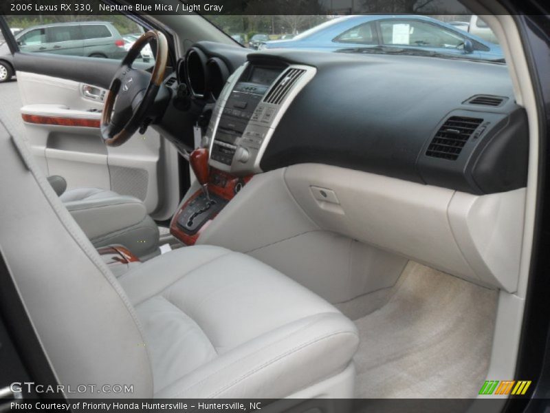 Neptune Blue Mica / Light Gray 2006 Lexus RX 330
