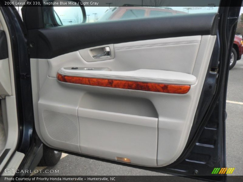 Neptune Blue Mica / Light Gray 2006 Lexus RX 330