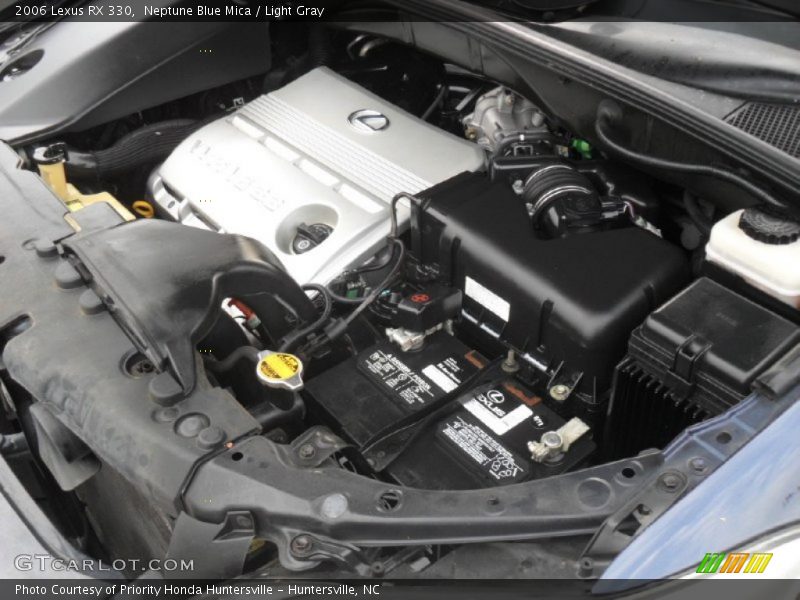 Neptune Blue Mica / Light Gray 2006 Lexus RX 330