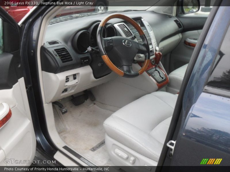 Neptune Blue Mica / Light Gray 2006 Lexus RX 330