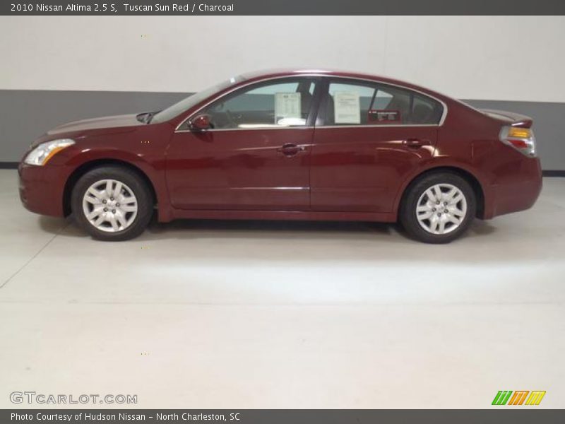 Tuscan Sun Red / Charcoal 2010 Nissan Altima 2.5 S