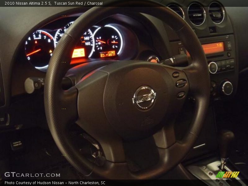 Tuscan Sun Red / Charcoal 2010 Nissan Altima 2.5 S
