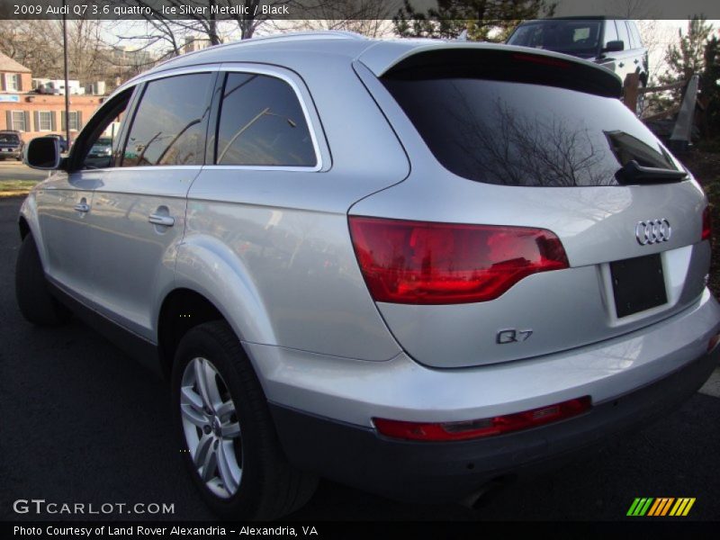 Ice Silver Metallic / Black 2009 Audi Q7 3.6 quattro