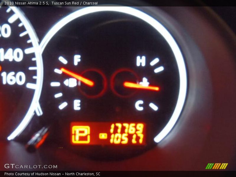 Tuscan Sun Red / Charcoal 2010 Nissan Altima 2.5 S