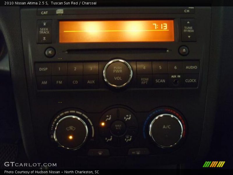 Tuscan Sun Red / Charcoal 2010 Nissan Altima 2.5 S