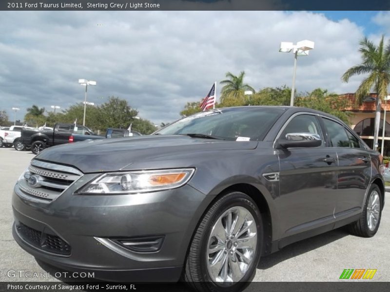 Sterling Grey / Light Stone 2011 Ford Taurus Limited