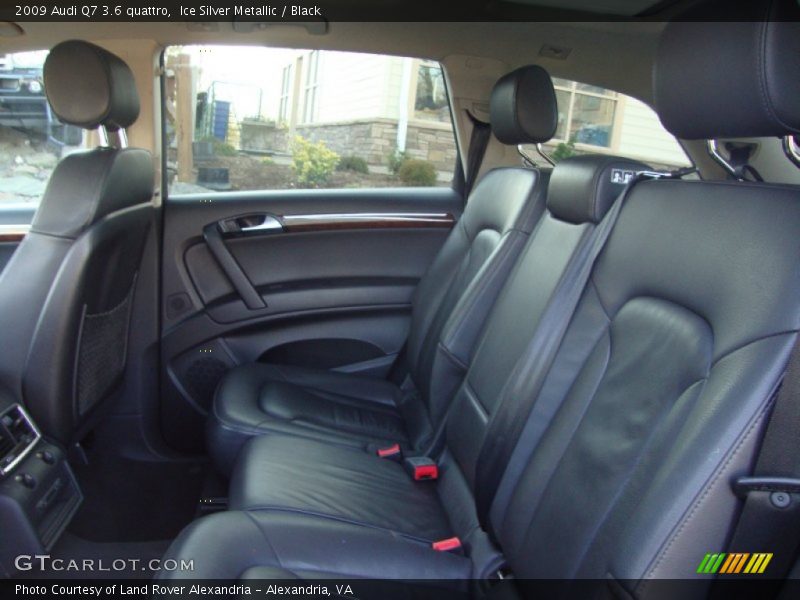 Ice Silver Metallic / Black 2009 Audi Q7 3.6 quattro