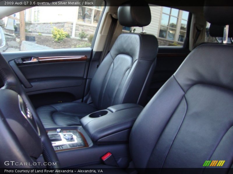 Ice Silver Metallic / Black 2009 Audi Q7 3.6 quattro