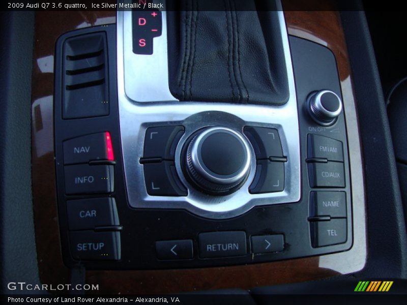 Ice Silver Metallic / Black 2009 Audi Q7 3.6 quattro